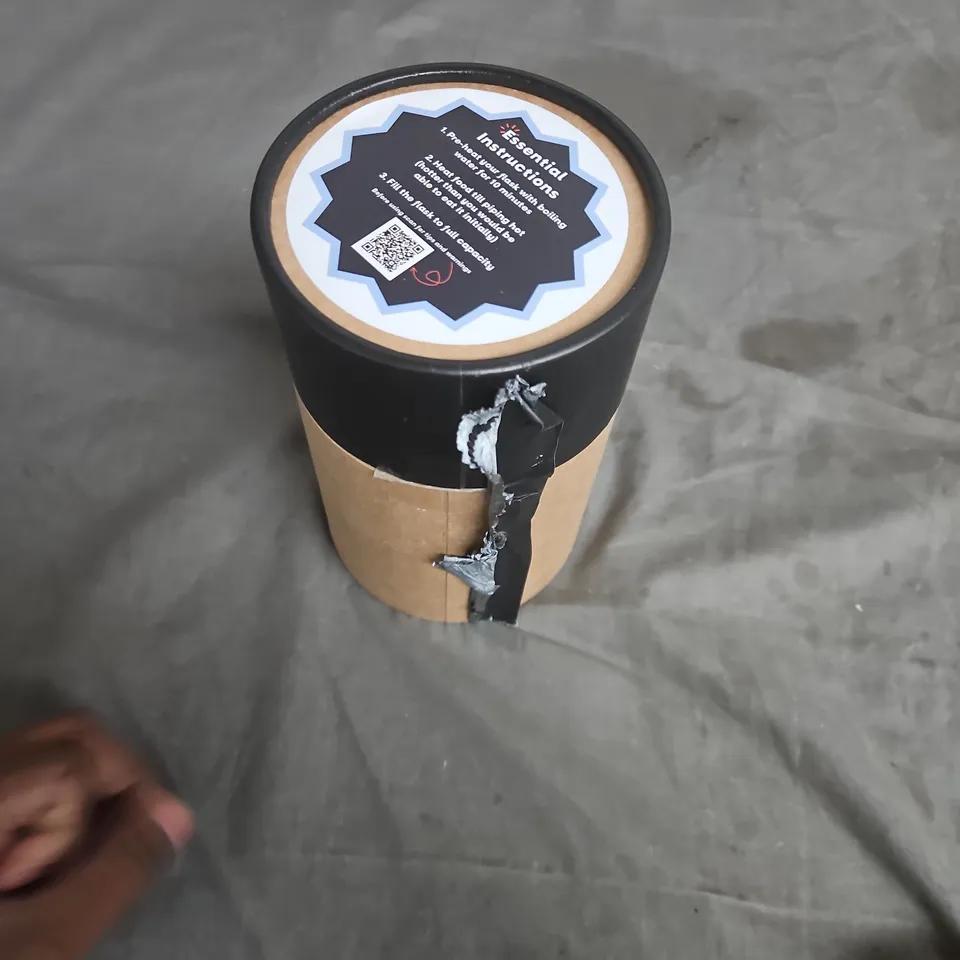 SHO Food Flask 530ml Jet Black