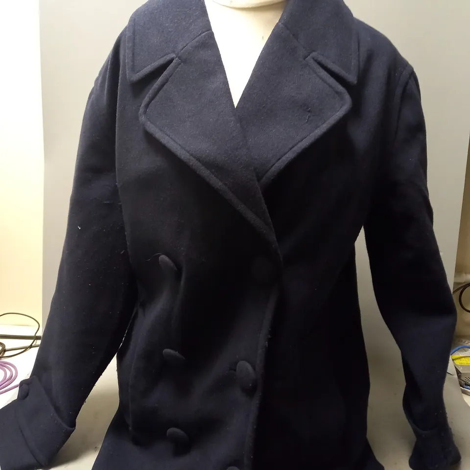 CENTIGRADE PEACOAT IN NAVY SIZE SMALL
