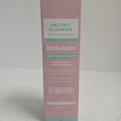 DR MELAXIN MELTING CLEANSER - BUBBLE FOAMING CLEANSER WITH CALAMINE + NIACINAMIDE (150ML)