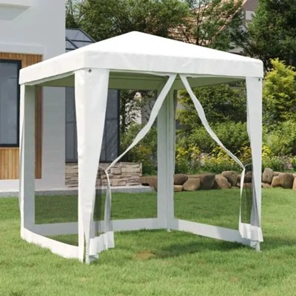 BOXED ELIANE 2M X 2M IRON PARTY TENT (1 BOX)