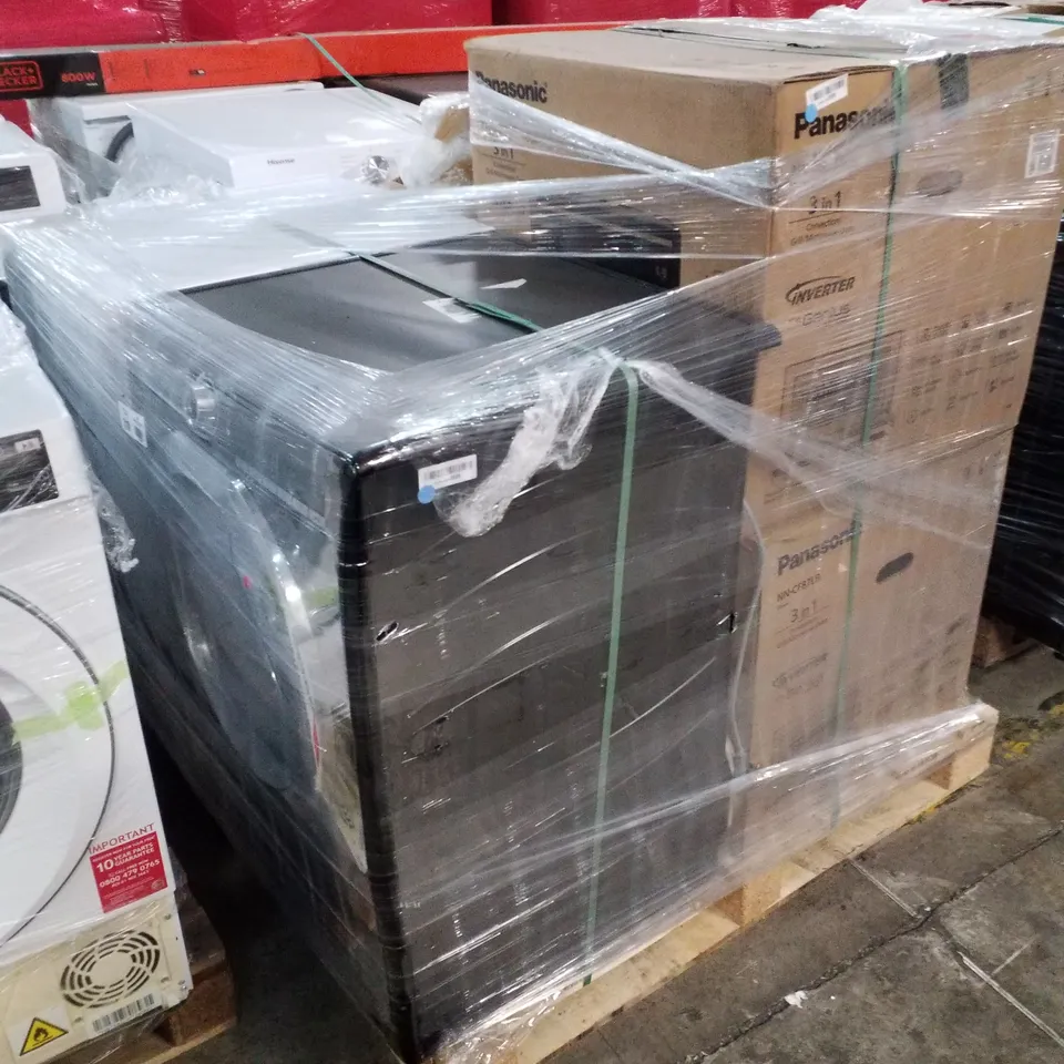 PALLET OF APPROXIMATELY 4 UNPROCESSED RAW RETURN WHITE GOODS TO INCLUDE;