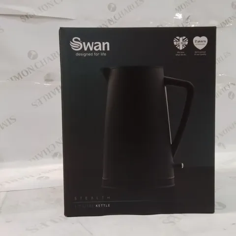 BOXED SWAN STEALTH 1.7 LITRE KETTLE