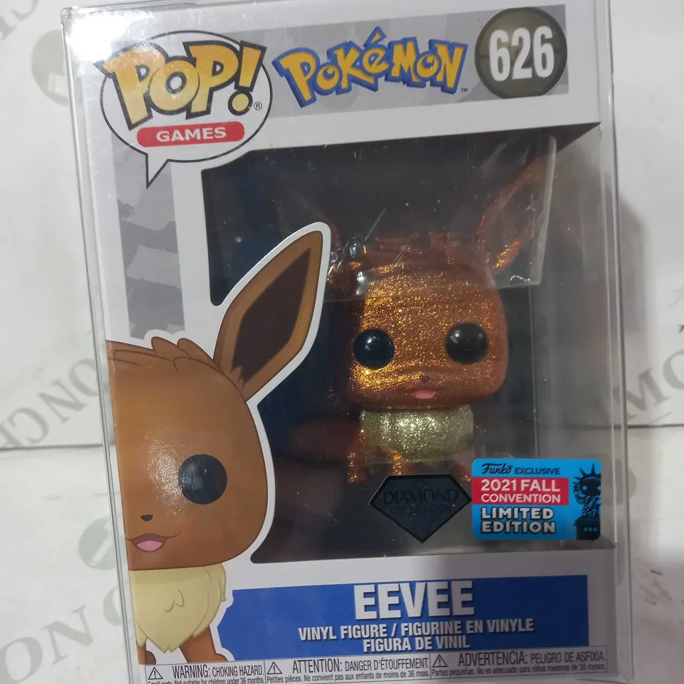 FUNKO POP GAMES DIAMOND COLLECTION POKÉMON 626 - EEVEE VINYL FIGURE