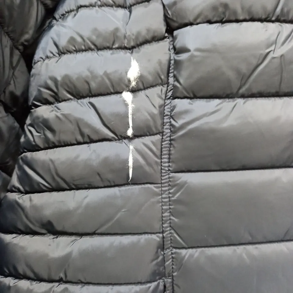 JOULES CANTERBURY LONG COAT IN NAVY - UK 18