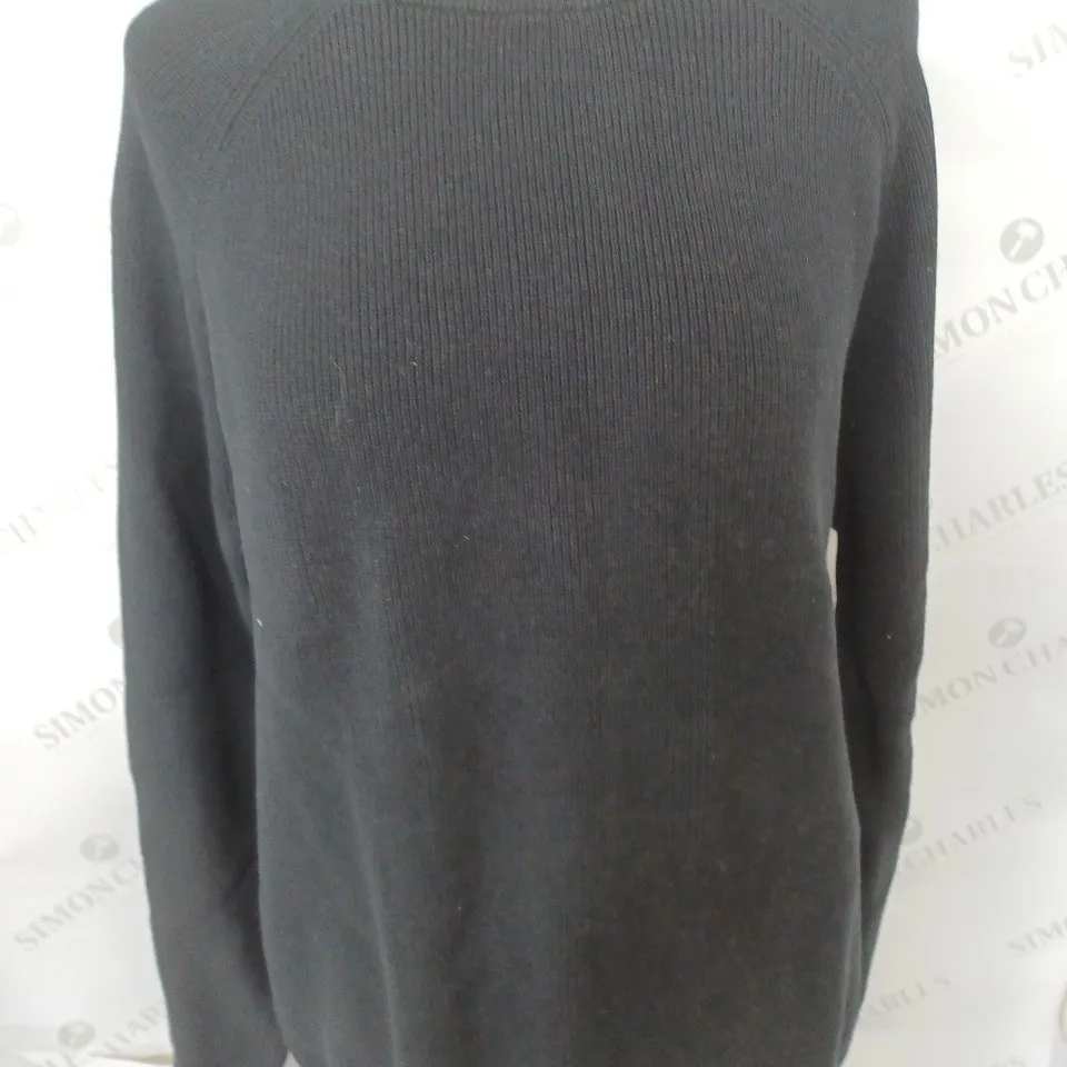 ZARA JUMPER BLACK SIZE LARGE 