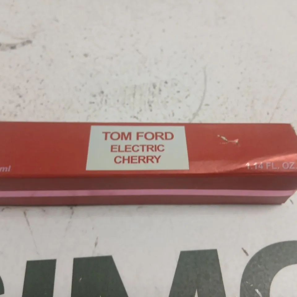 BOXED TOM FORD ELECTRIC CHERRY 33ML