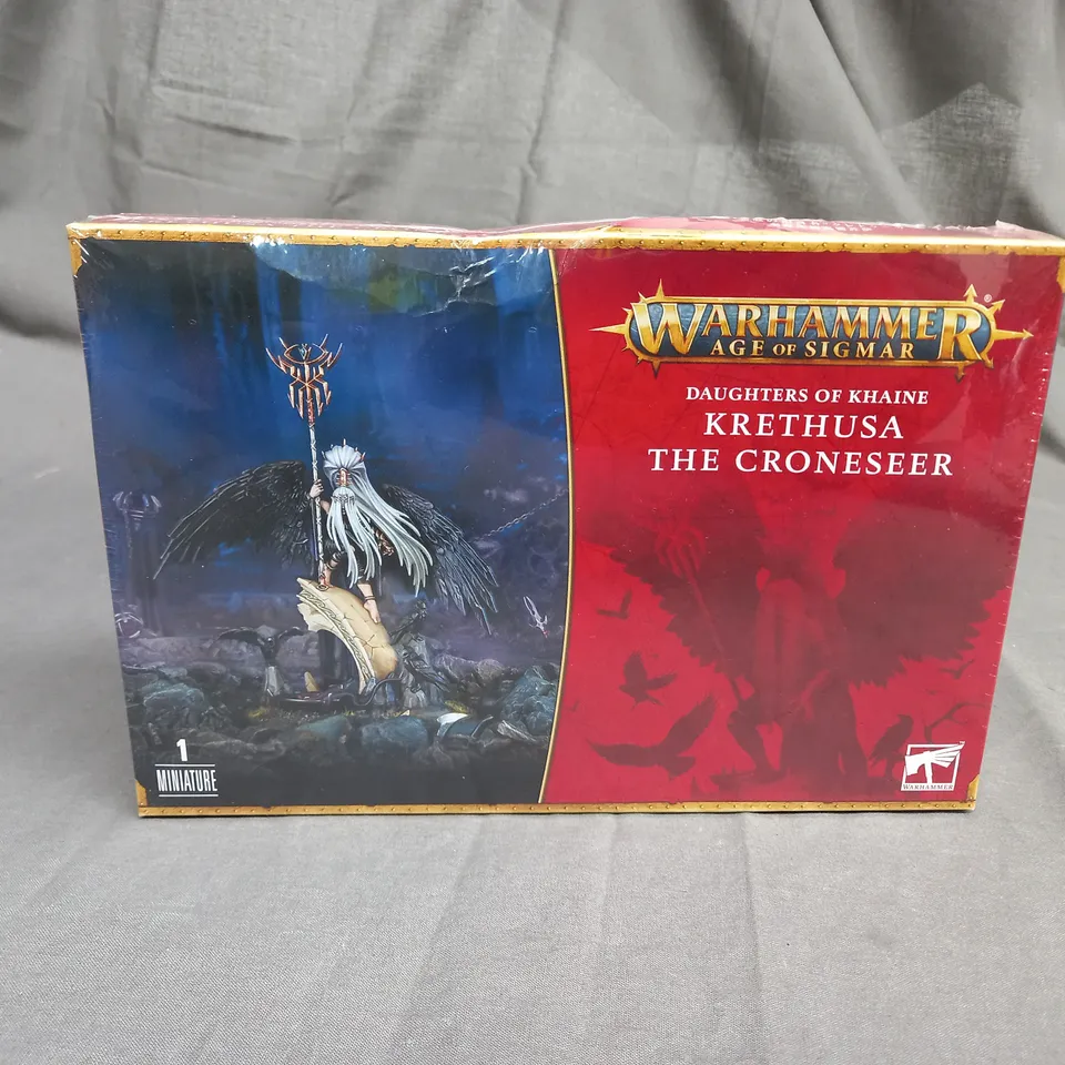 SEALED WARHAMMER - AGE OF SIGMAR - DAUGHTERS OF KHAINE - KRETHUSA THE CRONESEER