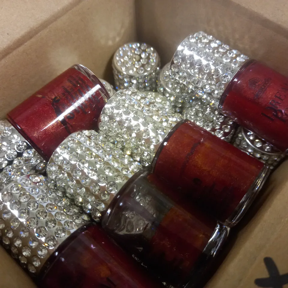 BOX OF APPROX 20 15ML ALESSANDRO NAGELLAC DREAM POLISH #DELICIOUS DREAM