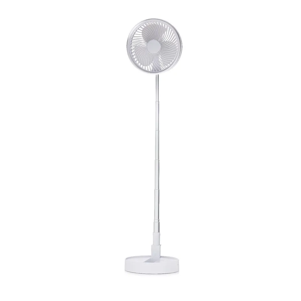 BELL & HOWELL RECHARGEABLE EXTENDABLE DESK & FLOOR FAN