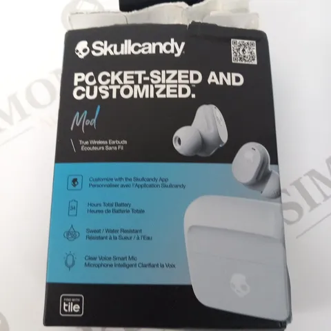 BOXED SKULLCANDY MOD TRUE WIRELESS EARBUDS