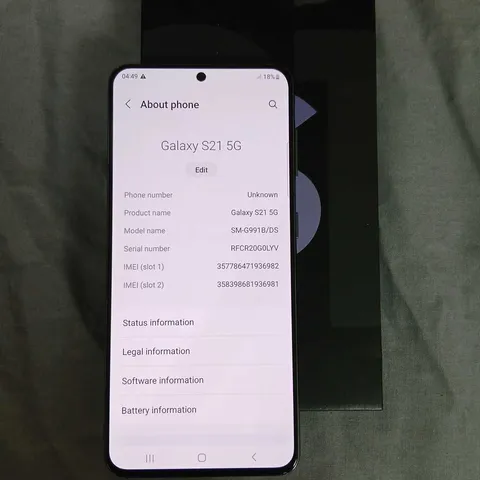 SAMSUNG GALAXY S21 5G – PURPLE