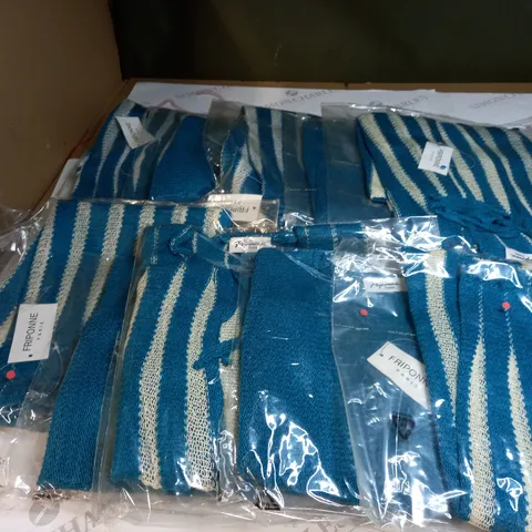 APPOX 10 BLUE AND WHITE JUMPERS SIZE NO SPECIFIED 