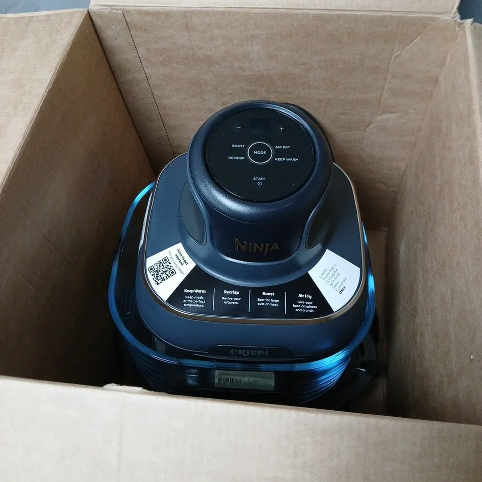 NINJA CRISPI 4-IN-1 PORTABLE GLASS AIR FRYER FN101UK