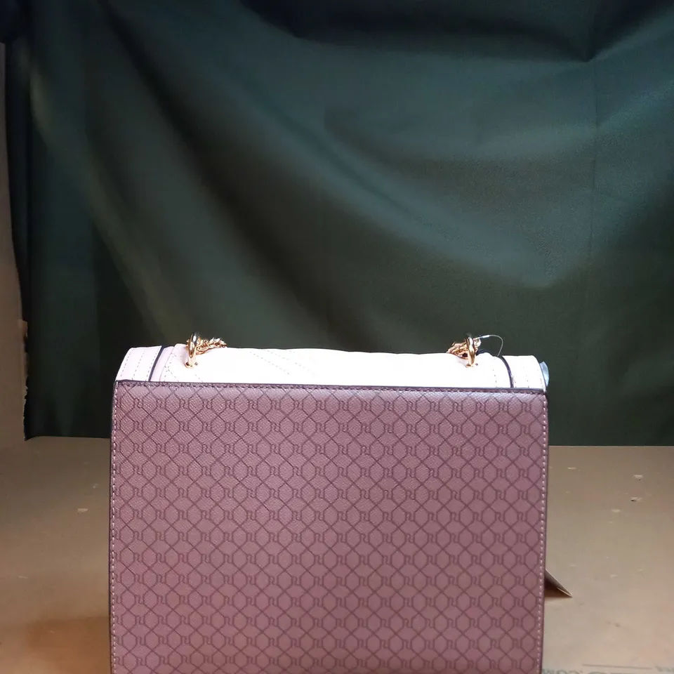 RIVER ISLAND LONDON LIGHT PINK HANDBAG 