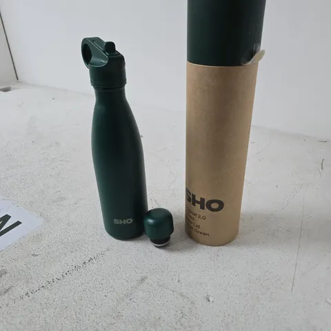 SHO ORIGINAL 2.0 500ML STRAW LID FOREST GREEN BOTTLE