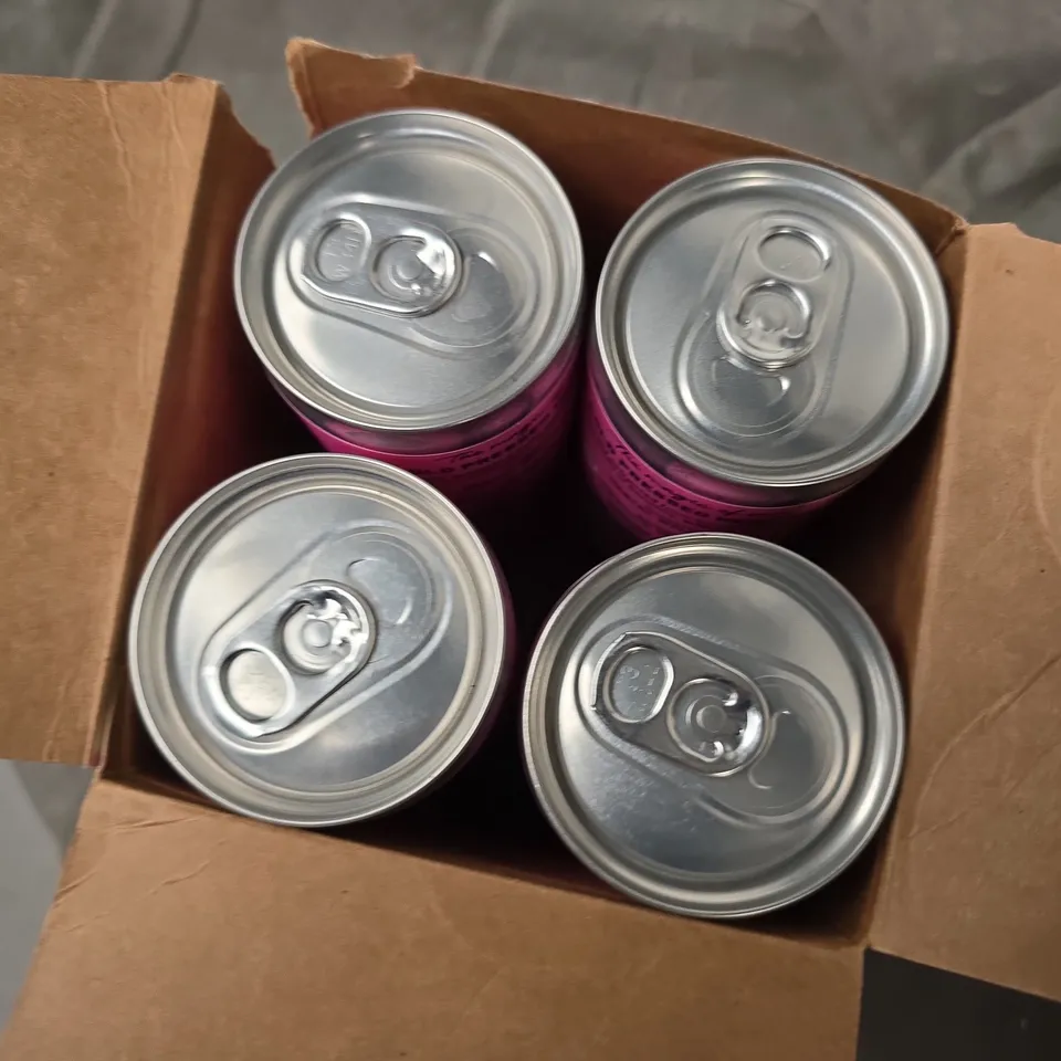 BOXED FEEL AT ONE WILD BERRY CBD 4 CANS