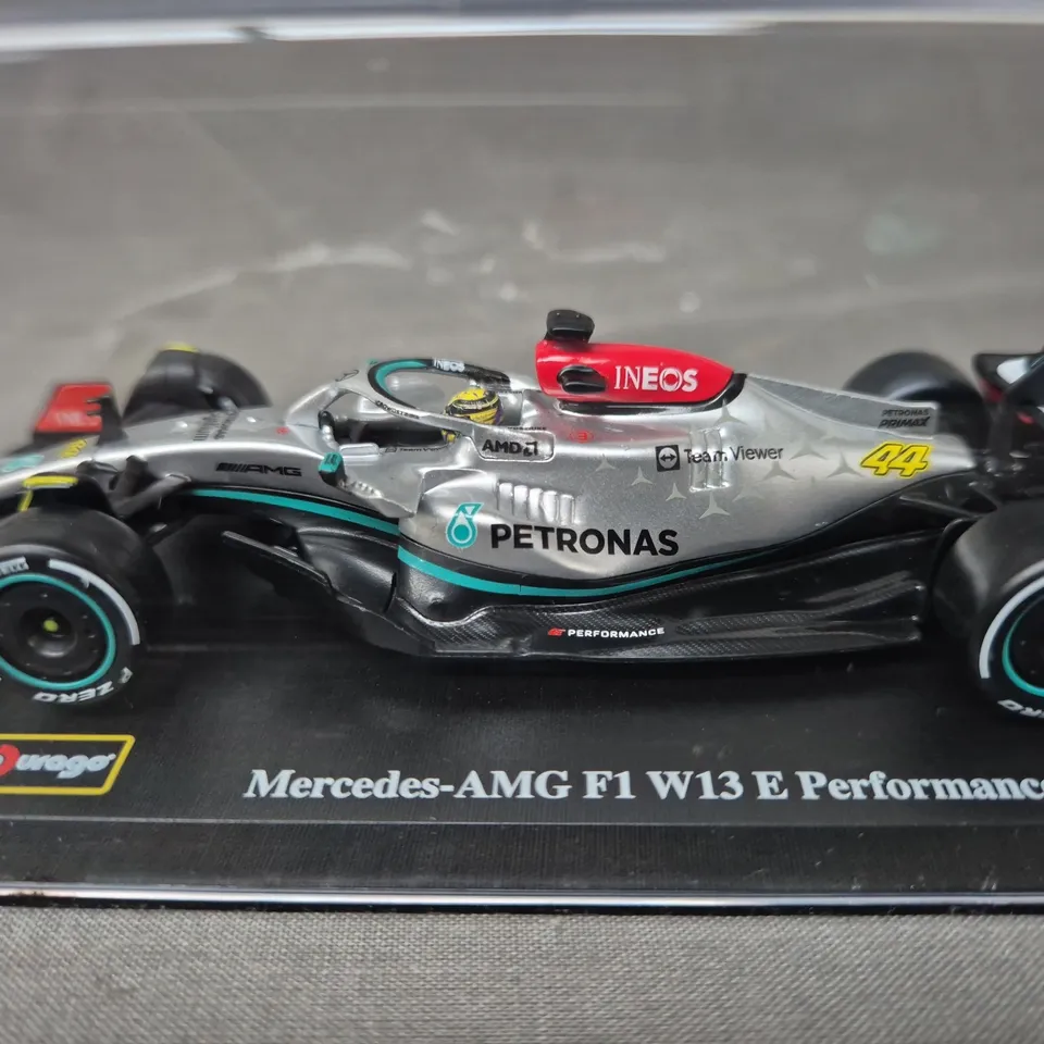 BURAGO MERCEDES AMG F1 W13 E PERFORMANCE 1/43 SCALE MODEL