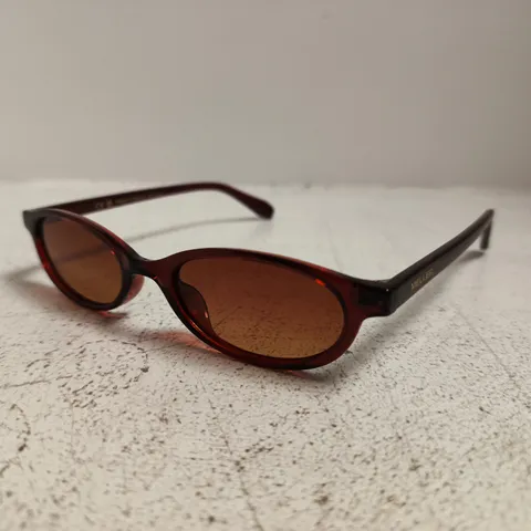 MELLER SUNGLASSES – BURGUNDY FRAMES WITH BROWN LENSES
