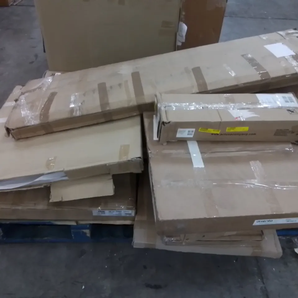 PALLET TO CONTAIN ASSORTED FURNITURE & FURNITURE PARTS 