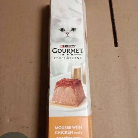 PURINA GOURMET REVELATIONS CAT FOOD - MOUSSE WITH CHICKEN – 4 X 57 G