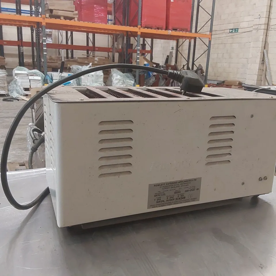 ROWLETT COMMERCIAL 6 SLICE TOASTER