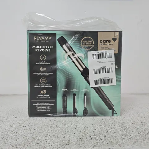 REVAMP PROFESSIONAL MULTI STYLE REVOLVE HAIR STYLER (BOXED)