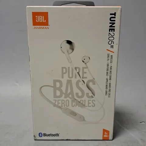 BOXED JBL TUNE 205BT EARBUDS 