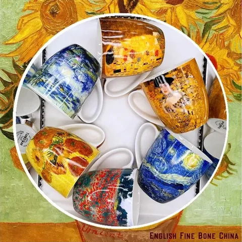 BOXED 6PCS COFFEE MUG SET
