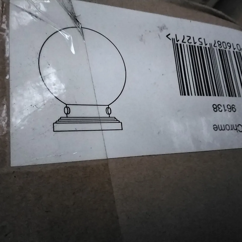BOXED OLDSMAR 1 LIGHT 20CM SEMI FLUSH MOUNT