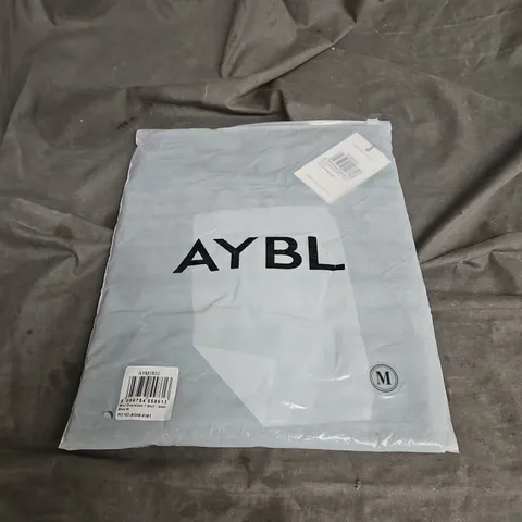 AYBL BLUR OVERSIZED TSHIRT IN STEEL BLUE SIZE M