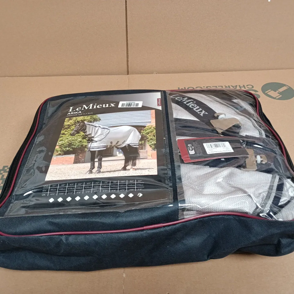 LE MIEUX ARIKA ARMOUR TEK FLY RUG 87" IN ZIP UP CASE HORSES