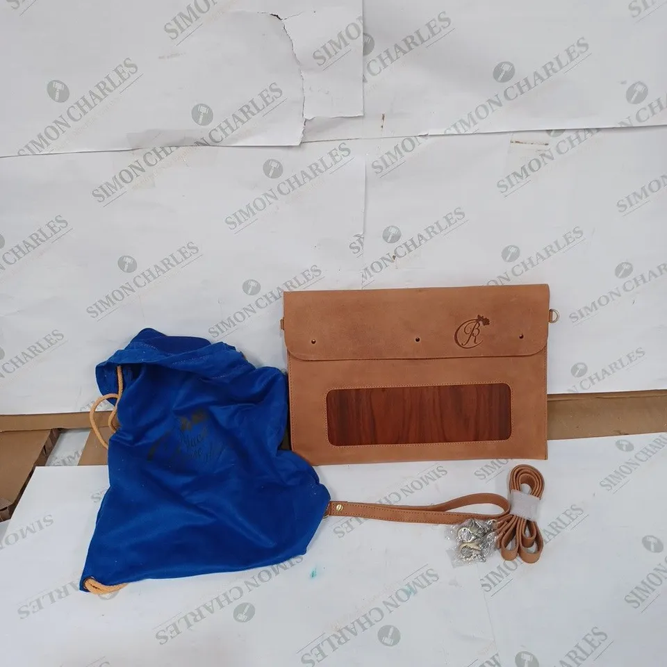 BLACK ROSE COLLECTION LEATHER WOMEN'S BAG 
