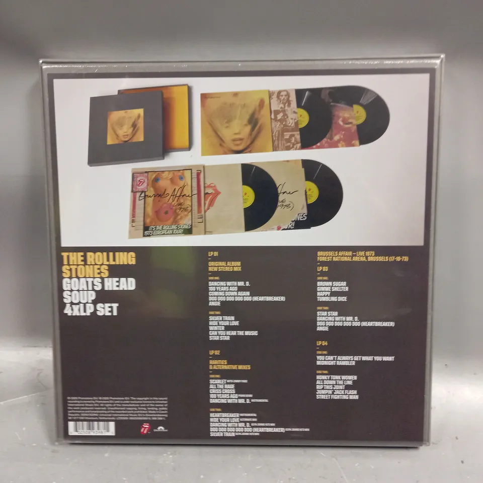 THE ROLLING STONES GOATS HEAD SOUP 4LP SET