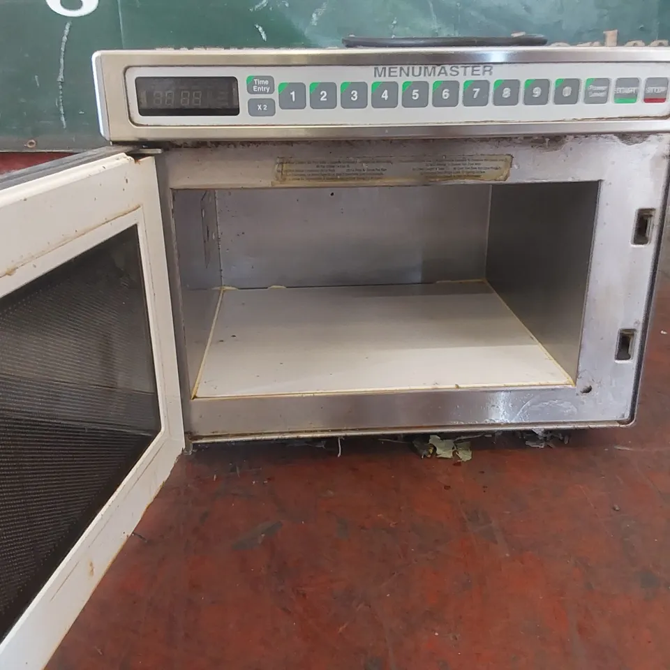 COMMERCIAL MENUMASTER MICROWAVE 