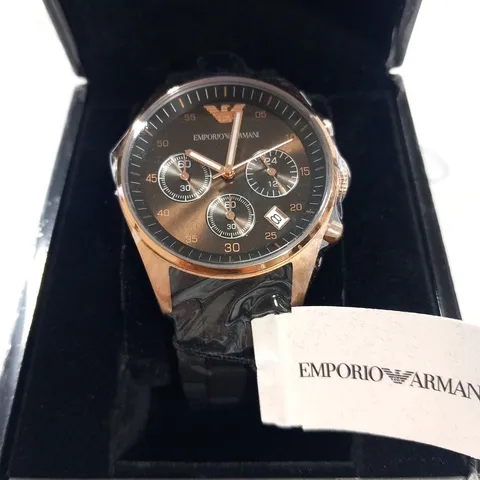 BOXED EMPORIO ARMANI WRIST WATCH