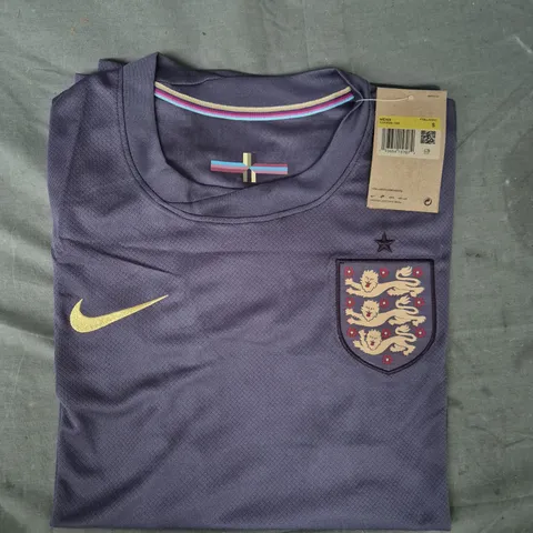 NIKE ENGLAND FOOTBALL TOP IN PURPLE SIZE SMALL