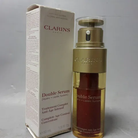 BOXED CLARINS DOUBLE SERUM 50ML