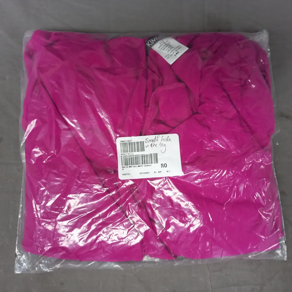 KIM & CO JUMPSUIT IN ORCHID SIZE 2XL