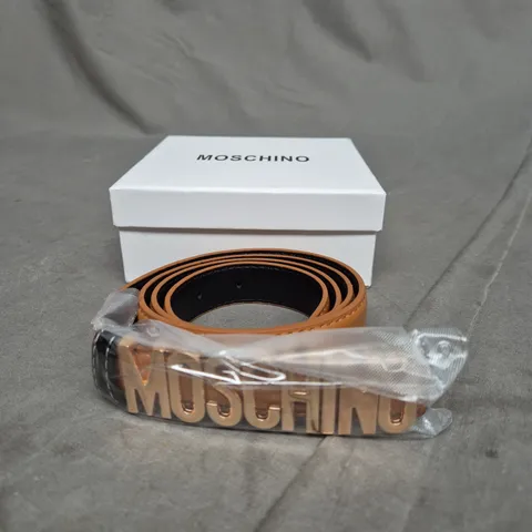 BOXED MOSCHINO BELT 