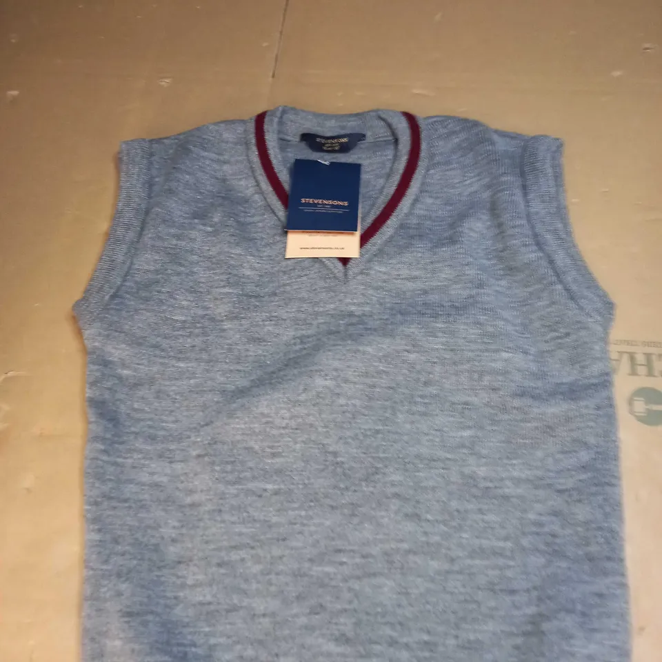 STEVENSONS KNITTED SWEATER VEST SIZE UNSPECIFIED