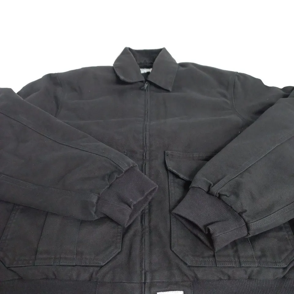 CARHARTT BLACK WORK JACKET – MEN'S - SIZE M