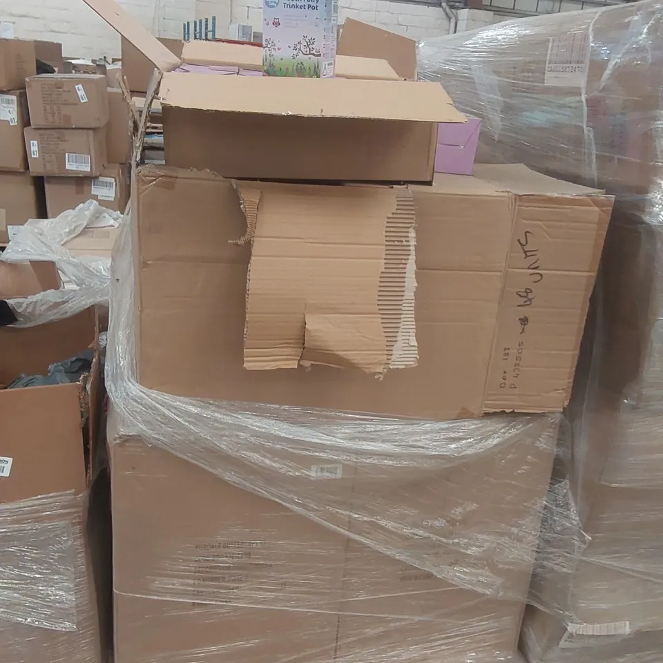 PALLET CONTAINING A VERY LARGE QUANTITY OF WOBBLY JELLY TOOTH FAIRY TRINKET POTS