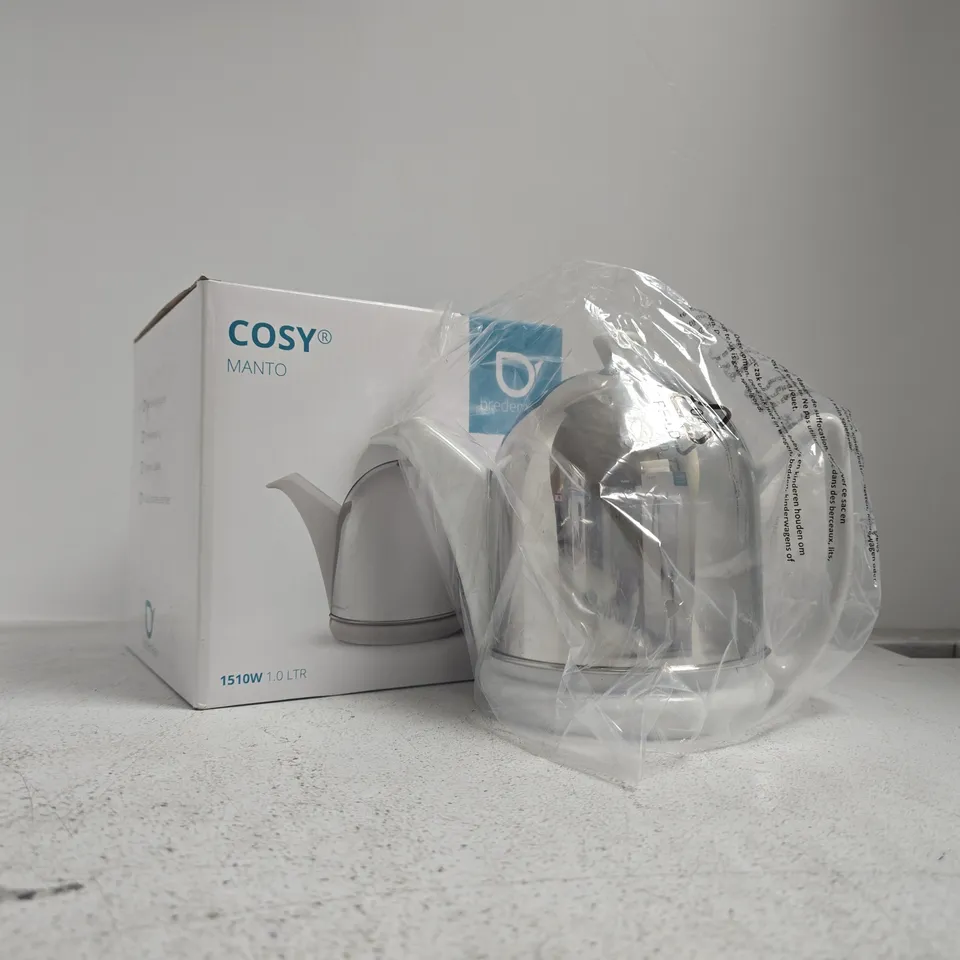 COSY ELECTRIC KETTLE 1.0L – 1510W (BOXED)