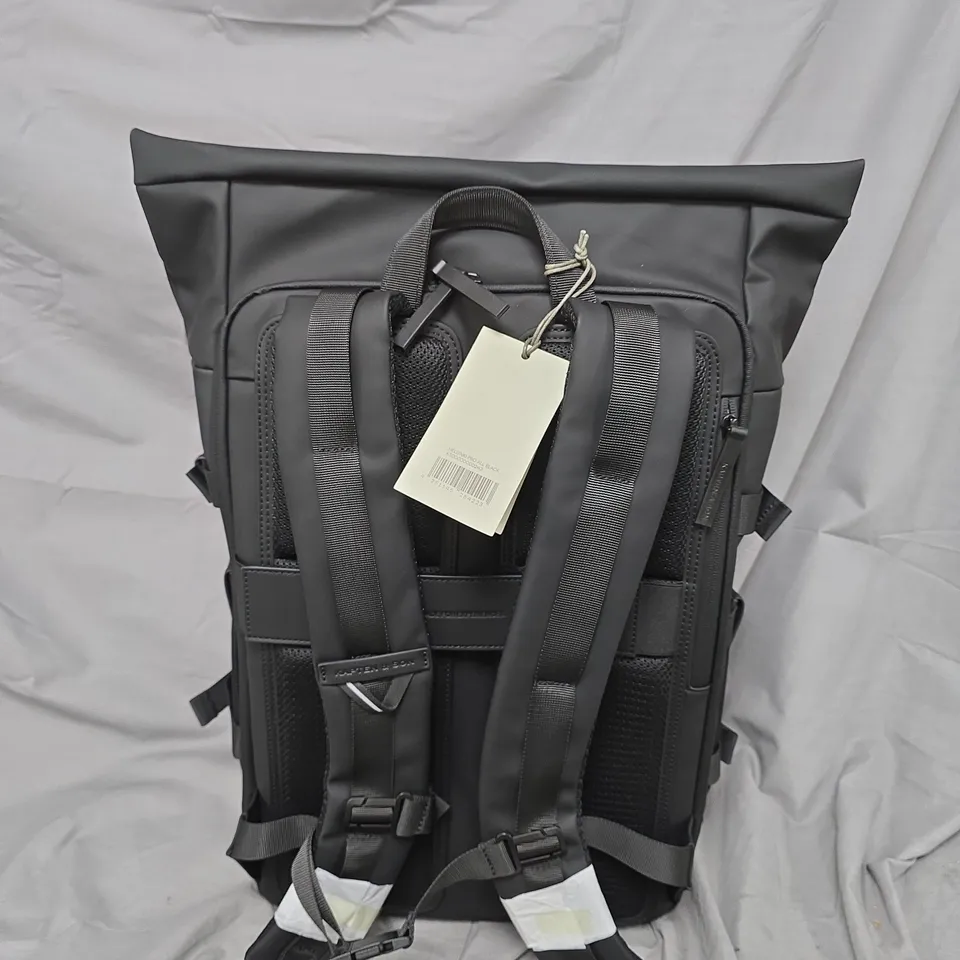 KAPTEN & SON HELSINKI PRO ALL BLACK BAG