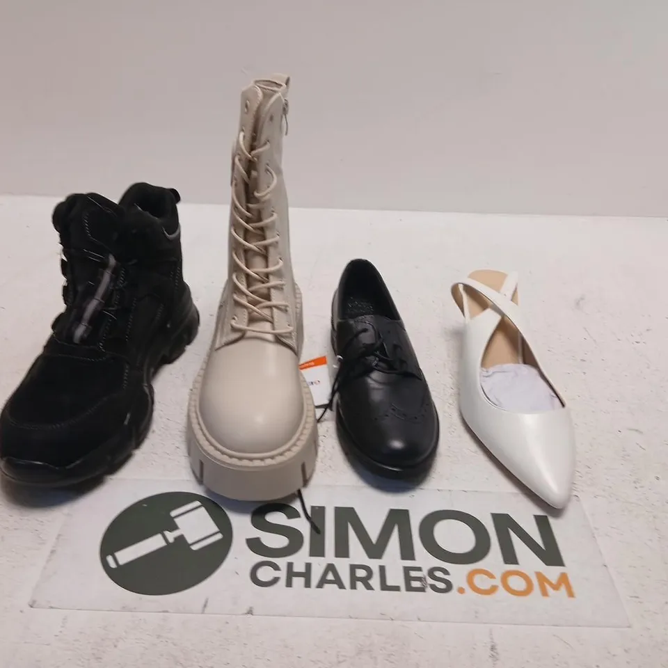 LARGE QUANTITY OF ASSORTED SHOES AND FOOTWEAR