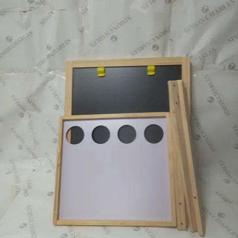 wooden easel