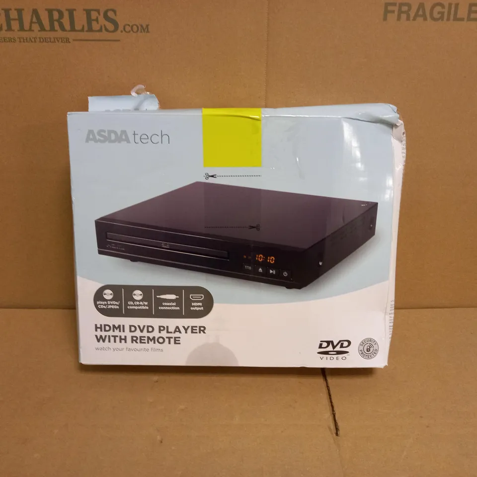 DVD PLAYER WITH REMOTE-HDMI OUTPUT
