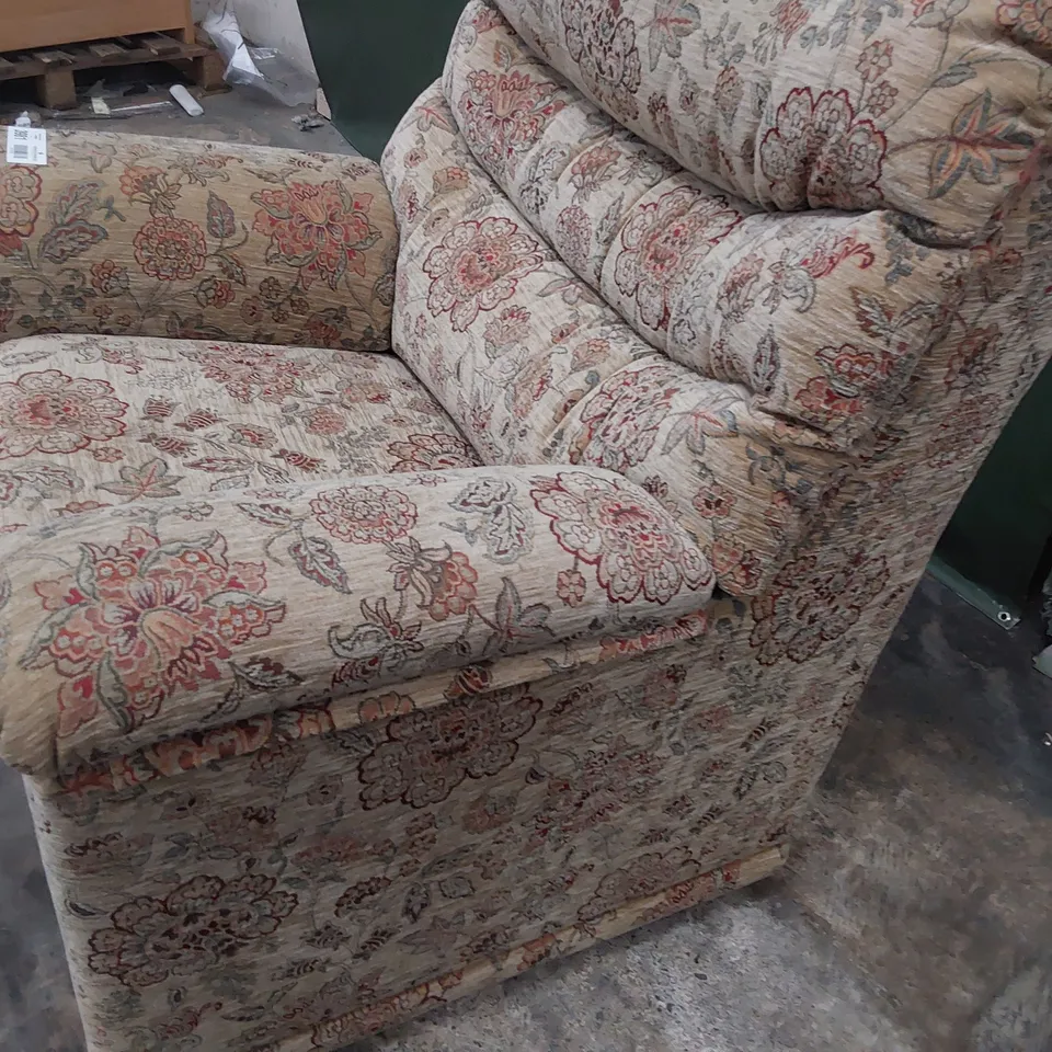 QUALITY BRITISH DESIGNER G PLAN MALVERN EASY CHAIR CONISTON ANTIQUE FABRIC