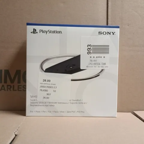 BOXED SONY PLAYSTATION 5 VERTICAL STAND