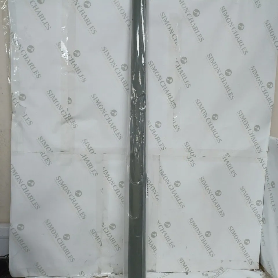 PLAIN BLACKOUT ROLLER BLIND 120x CHARCOAL  RRP £15